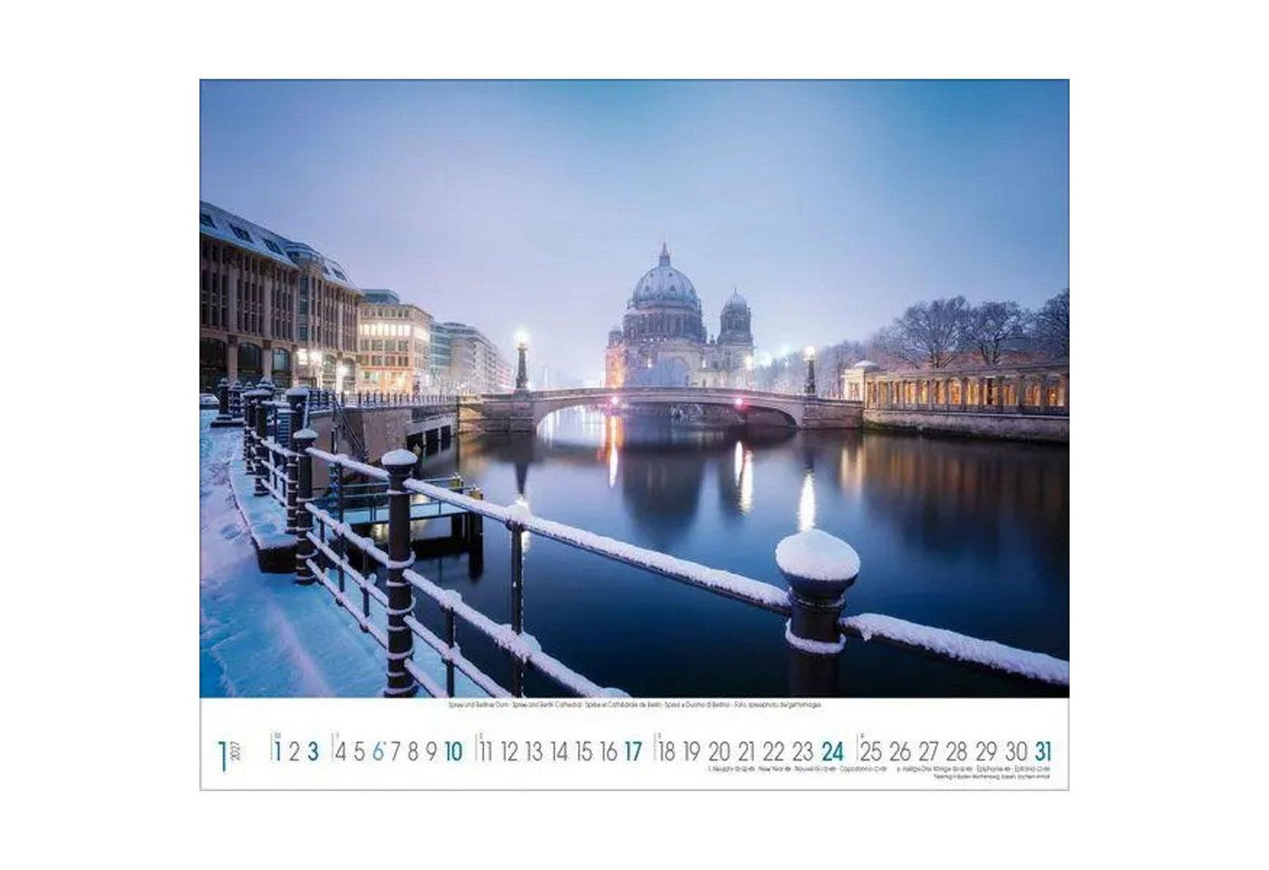 Korsch Verlag Wandkalender Zauberhaftes Deutschland 2027