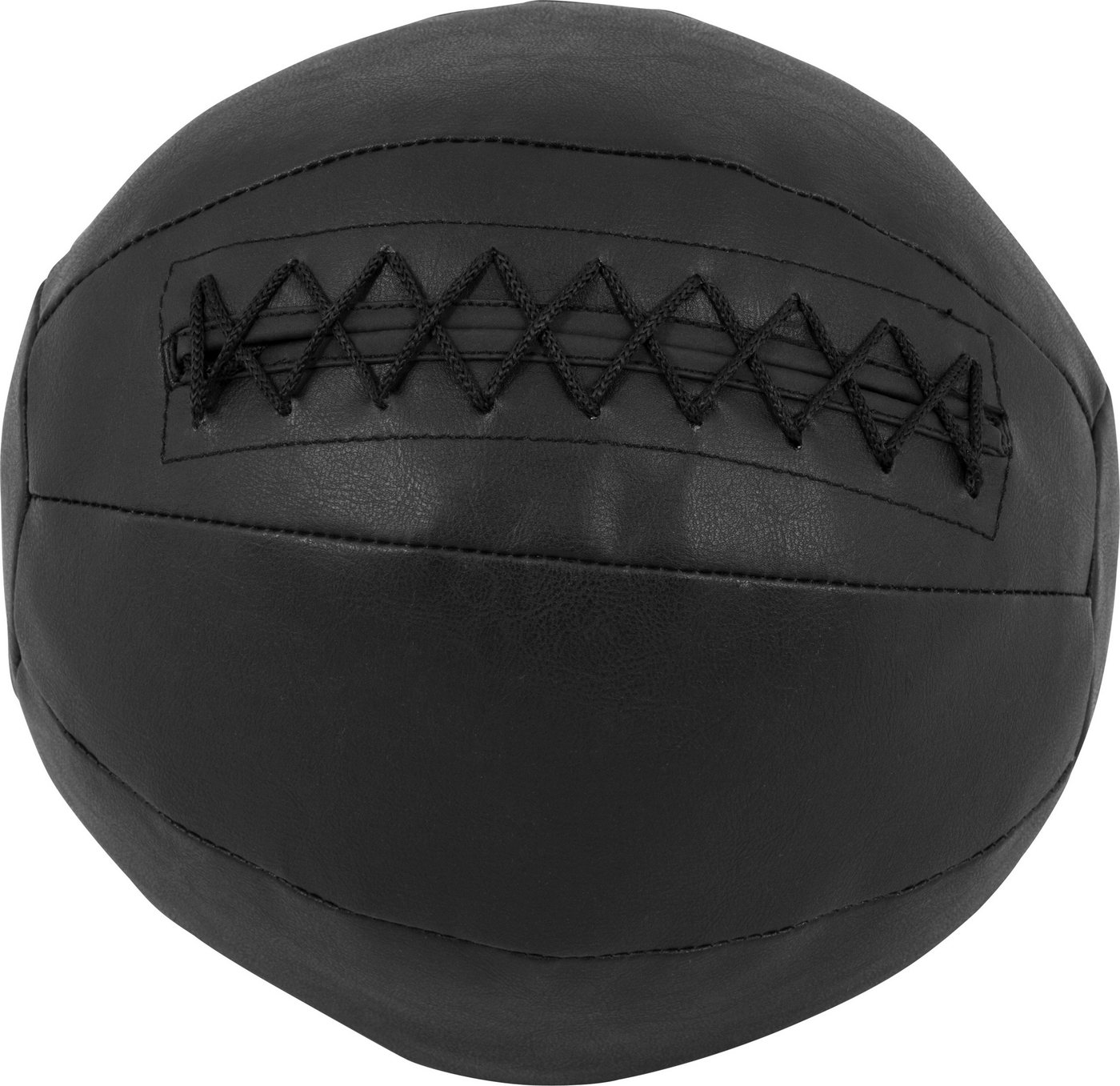 GORILLA SPORTS Medizinball Medizinball aus Leder in Schwarz 1 - 10 kg (1-St) Bild 2
