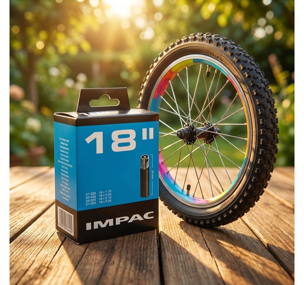 Impac Fahrradschlauch Impac Schlauch 18x1.75-2.25" 47/57-355 AV 35mm