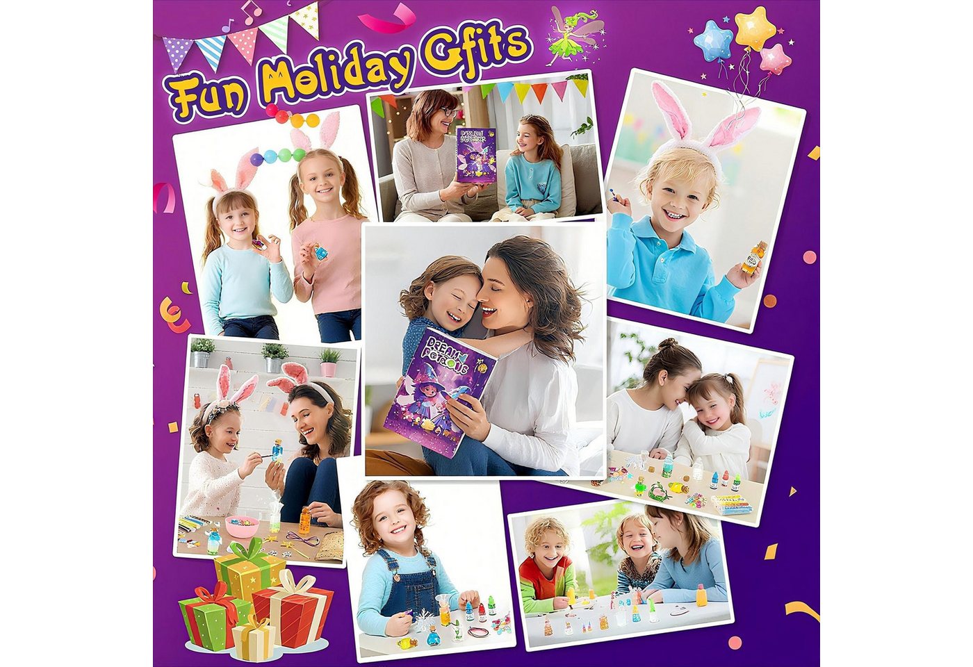 Ophy Kreativset Zaubertrank Bastelset (6–11 Jahre), (1-tlg., Kreatives Spielzeug zum Mischen von Zaubertränken), Ideales Geschenk für Mädchen & Jungen Bild 2