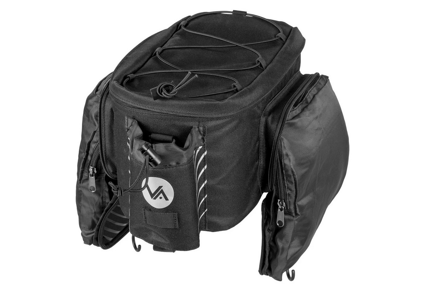 Vayox Fahrradtasche 12-Liter für den Gepäckträger wasserdicht, Reflektierende Elemente Bild 2