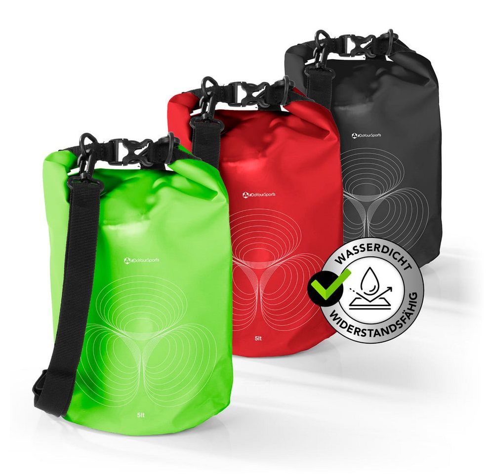 #DoYourSports Aufbewahrungstasche Dry Bag 5L, Outdoor Tasche Camping Angeln wasserdicht Hnady sicher aufbewahren Bild 3