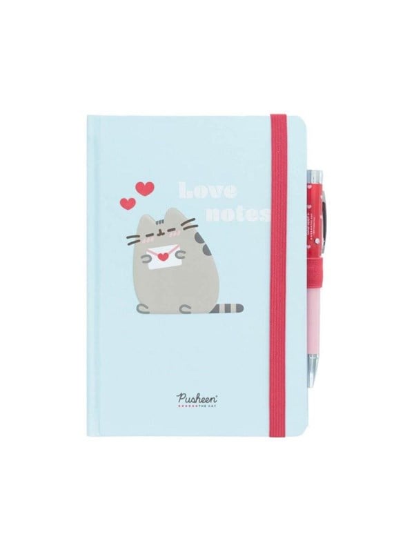 Grupo Erik Notizblock Pusheen Purrfect Love A5 premium Notizbuch + projector pen