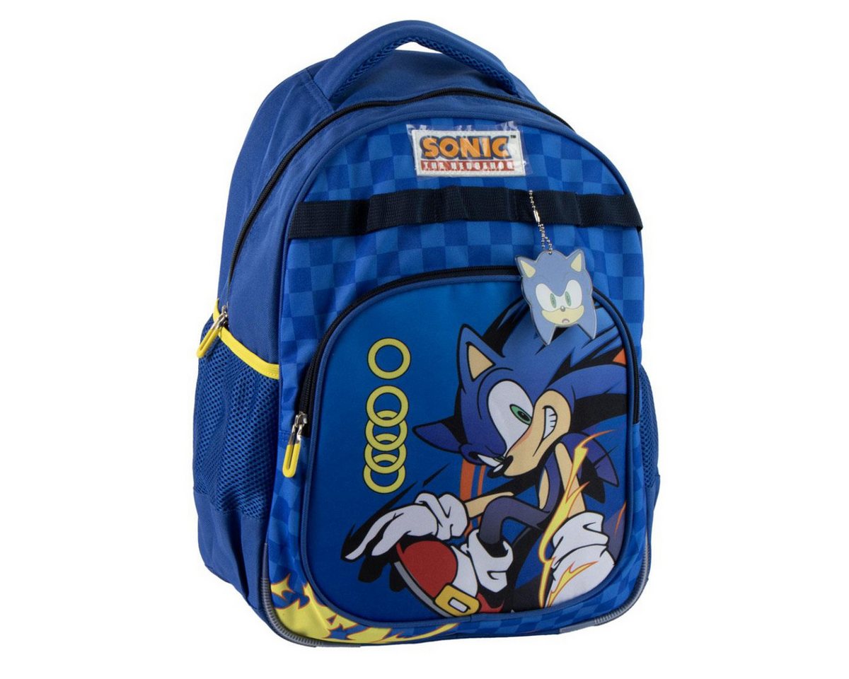 Sonic The Hedgehog Kinderrucksack Backpack School Medium 42 cm für Schule und Freizeit Bild 3