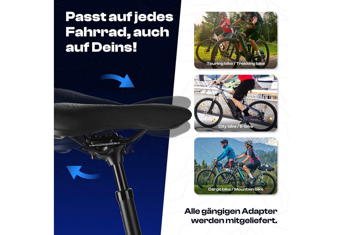 Alpensattel Federsattelstütze Sattelstütze Bild 3