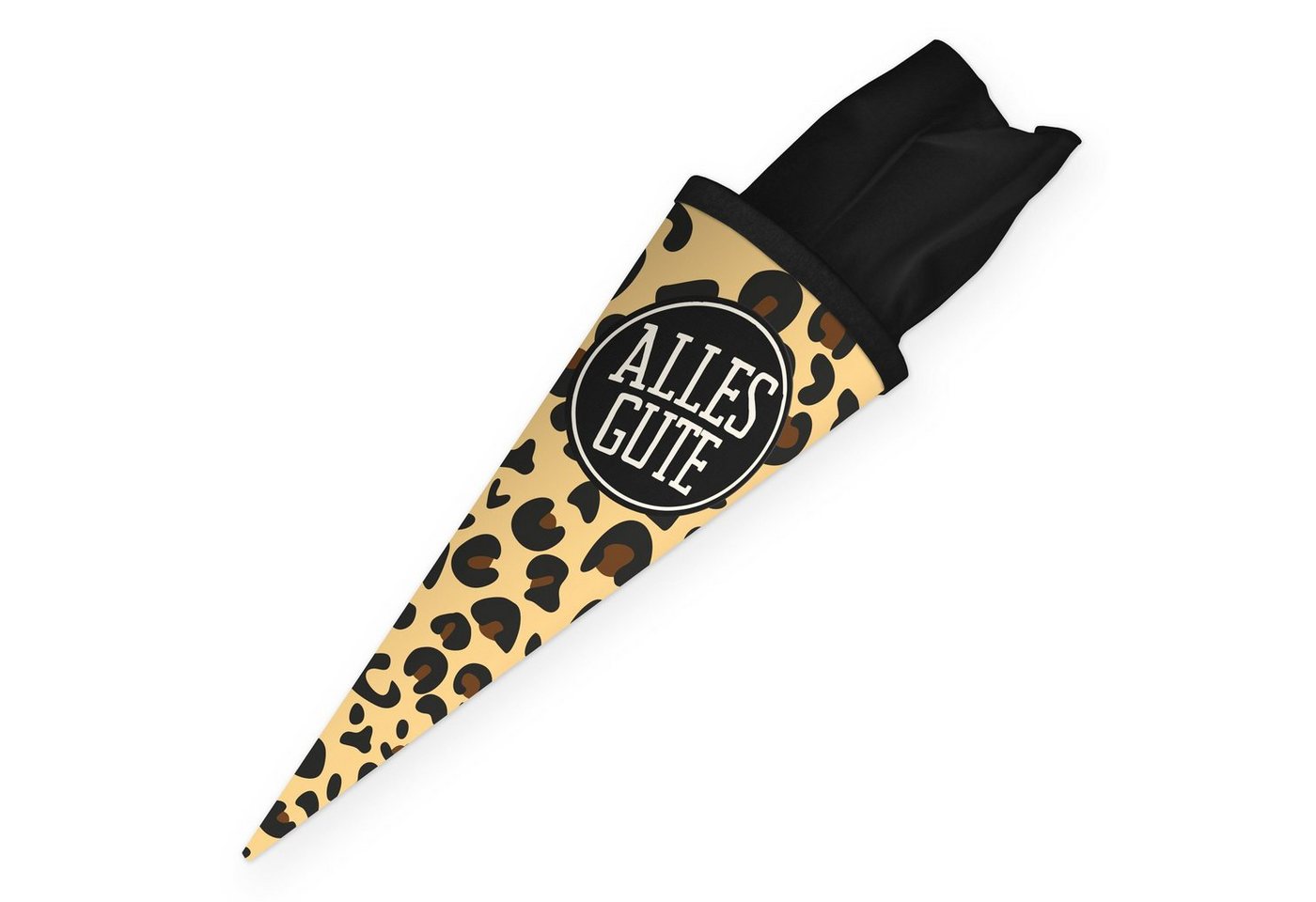 itenga Schultüte itenga Geschwister Schultüte 35cm Muster Leopard A