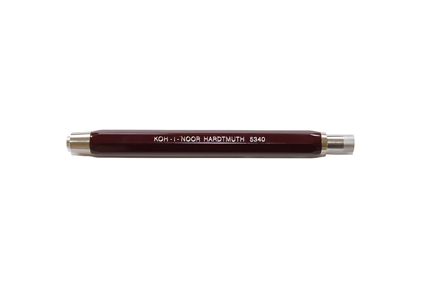 KOH-I-NOOR Druckbleistift KOH Druckbleistift Metall 5,6 mm x120 mm bordeaux