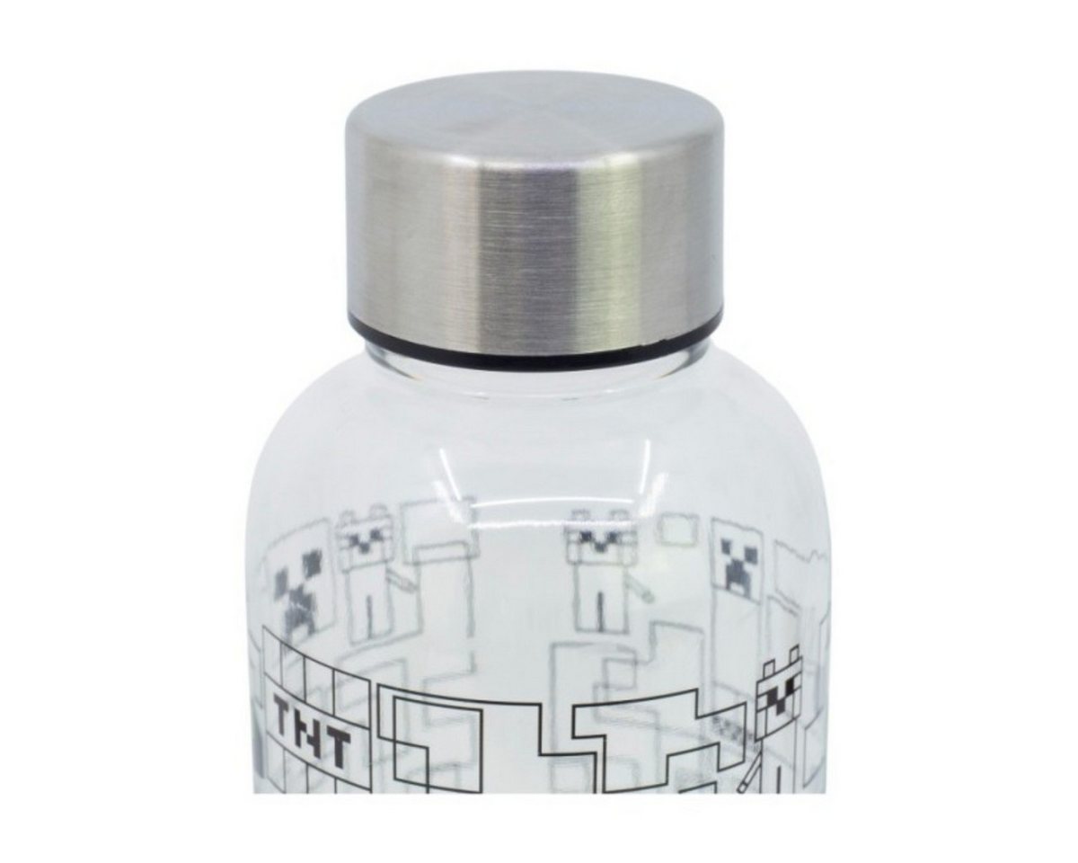 Minecraft Trinkflasche Wasserflasche 850 ml Tritan für Hydration unterwegs Bild 2