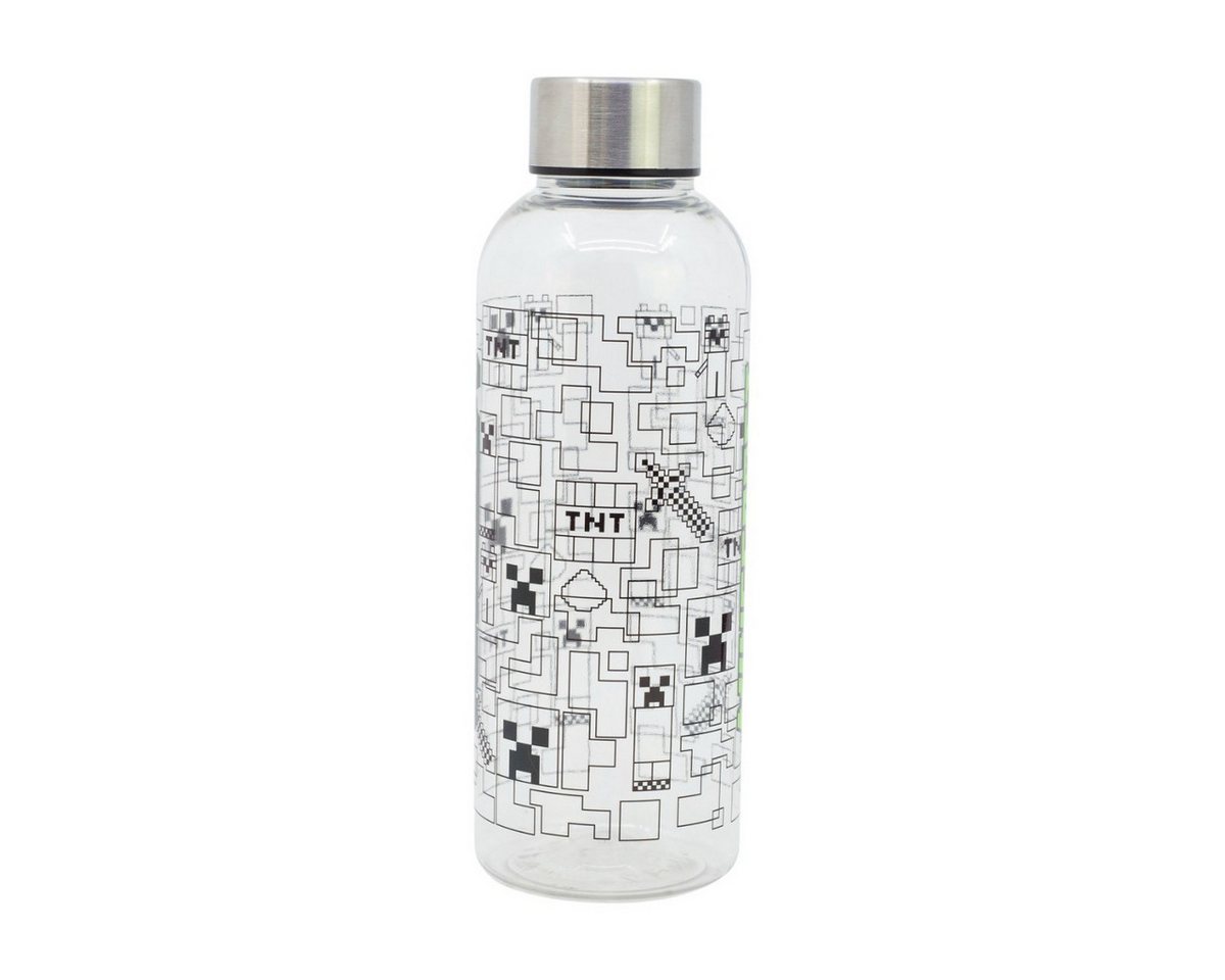Minecraft Trinkflasche Wasserflasche 850 ml Tritan für Hydration unterwegs Bild 3