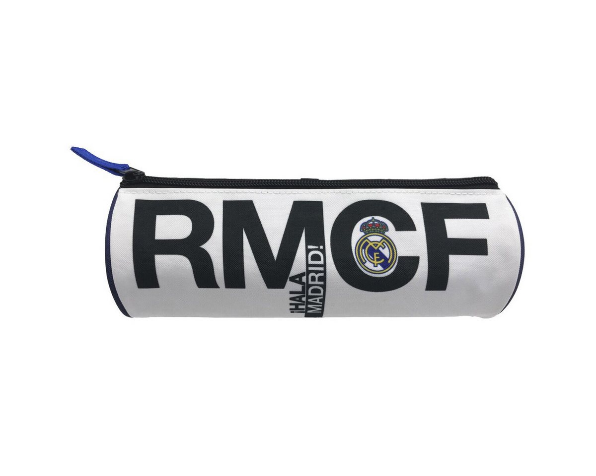 Real Madrid Federmäppchen Real Madrid Federmäppchen 22x12cm rundes Mäppchen mit Reißverschluss Bild 2