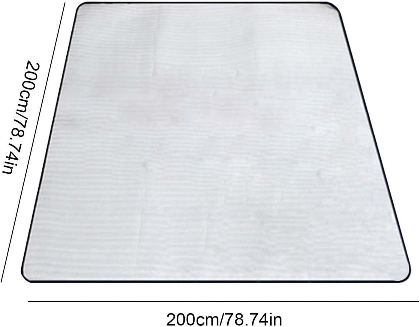 FELIXLEO Isomatte Alufolie Isoliermatte Wasserdichte Campingmatte, (1-tlg)