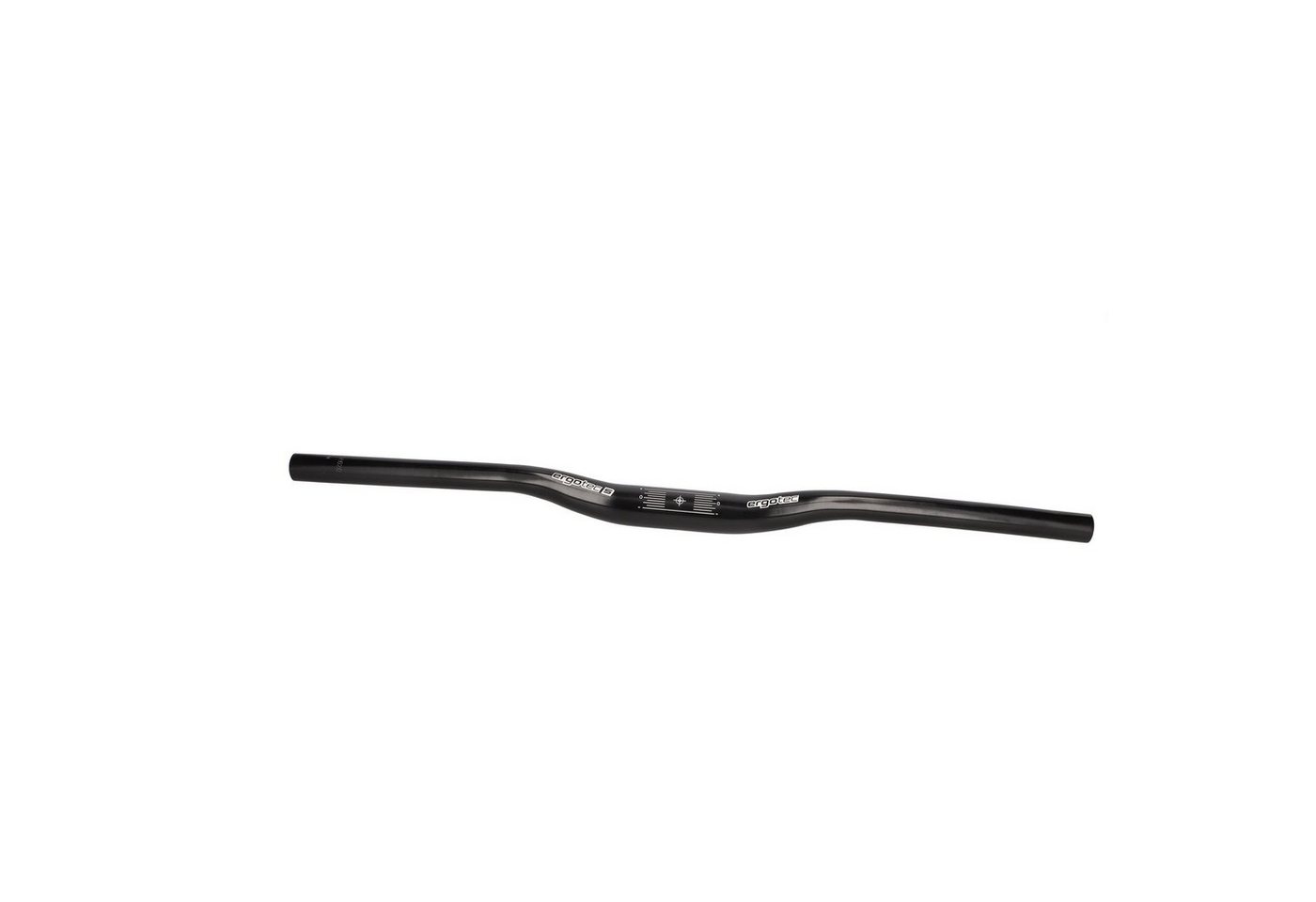 Ergotec Fahrradlenker Lenker Low Riser 31 8 schwarz eloxiert 620 180 6 9 5