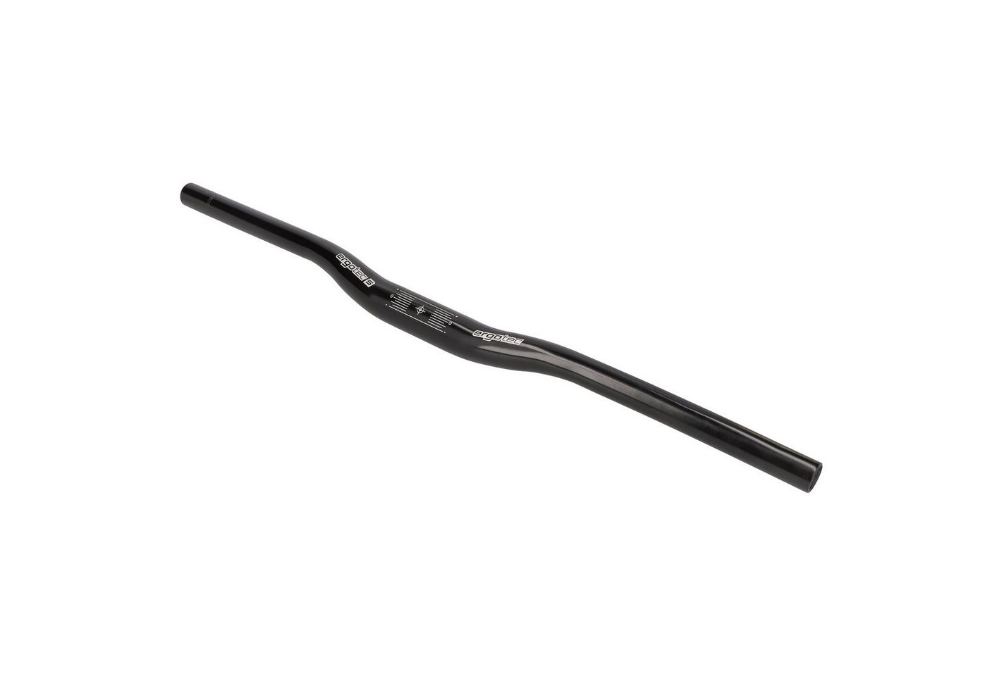 Ergotec Fahrradlenker Lenker Low Riser 31 8 schwarz eloxiert 620 180 6 9 5 Bild 4