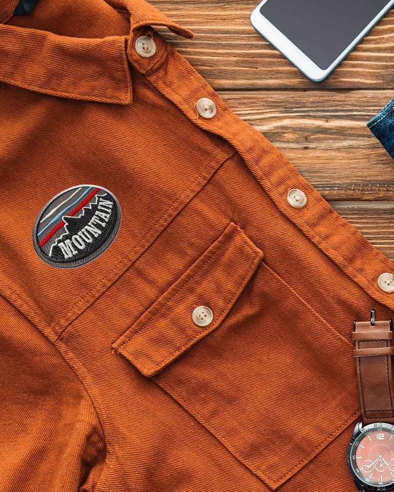 Mono-Quick Aufnäher Bügelbild, Aufbügler, Applikationen, Patches, Flicken, zum aufbügeln, Polyester, Mountain Berge Gebirge - Größe: 5,4 x 3,5 cm Bild 4