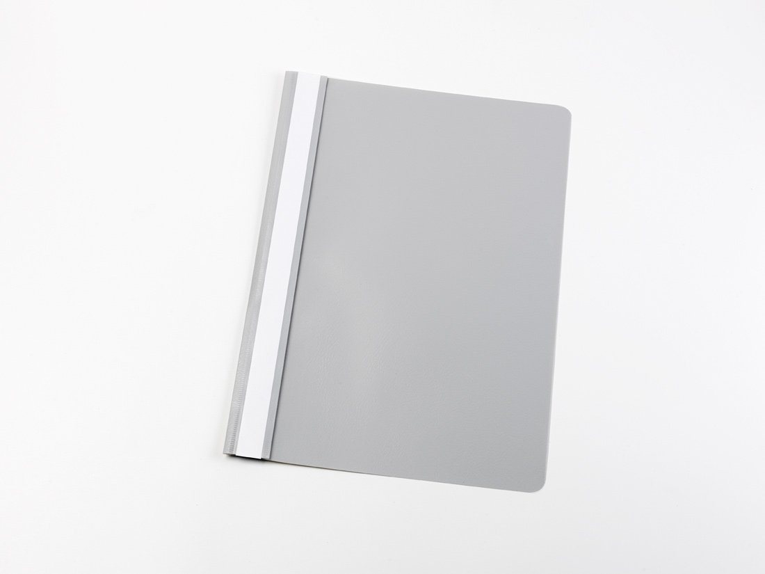 Loer & Schäfer Hefter Schnellhefter DIN A4 / PP / Farbe: grau