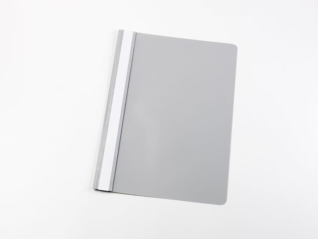 Loer & Schäfer Hefter Schnellhefter DIN A4 / PP / Farbe: grau