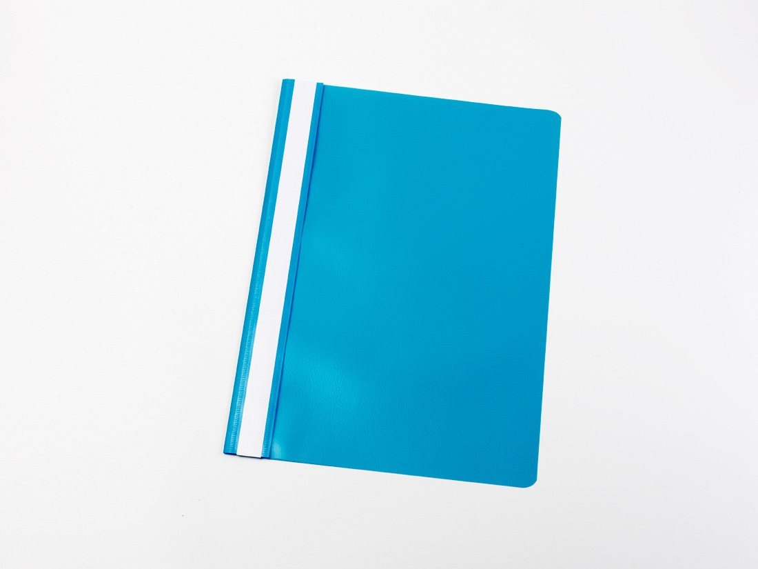 Loer & Schäfer Hefter Schnellhefter DIN A4 / PP / Farbe: hell-blau
