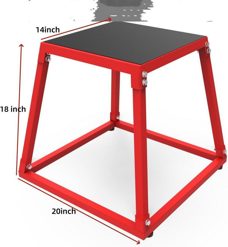 GarveeMore Balanceboard Plyometrische Jump Box, Sprungbox Balance Board Ständer