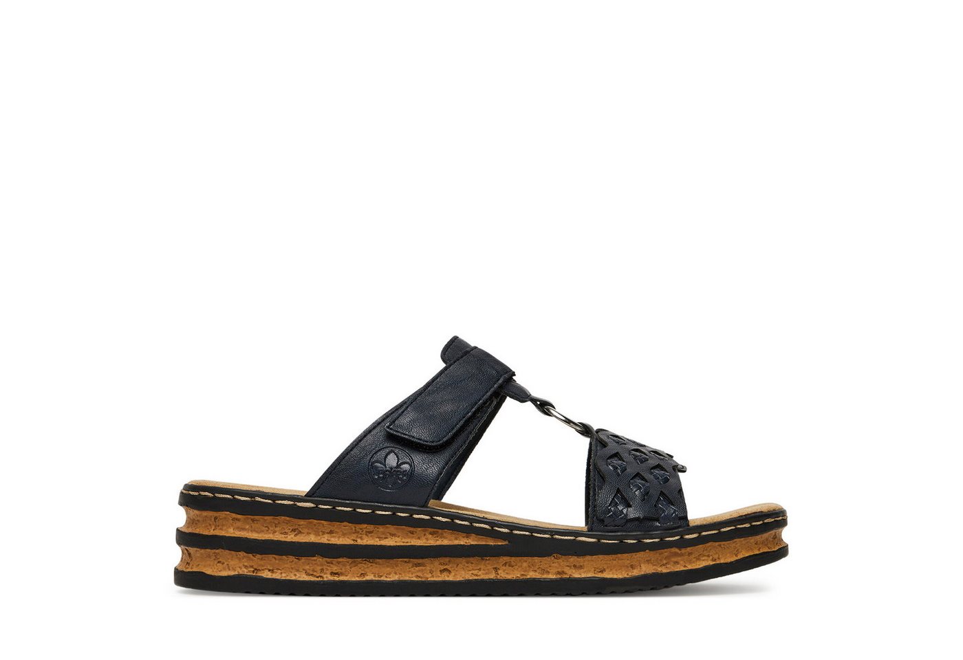 Rieker Rieker Damen-Flip-Flops, Marineblau, 629K9-14 Badepantolette Bild 2