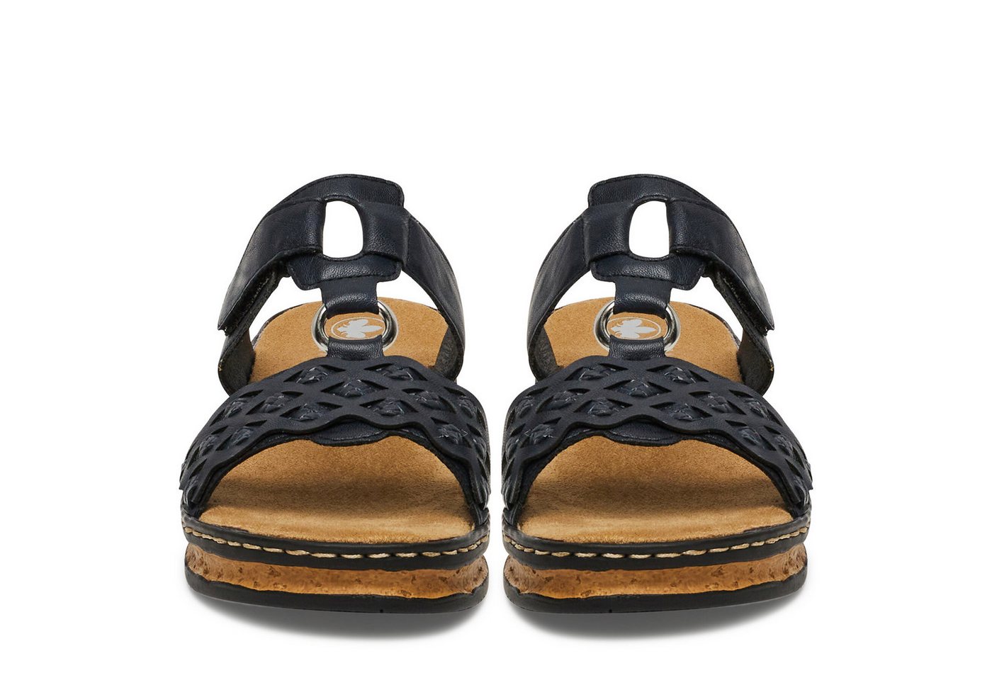 Rieker Rieker Damen-Flip-Flops, Marineblau, 629K9-14 Badepantolette Bild 4
