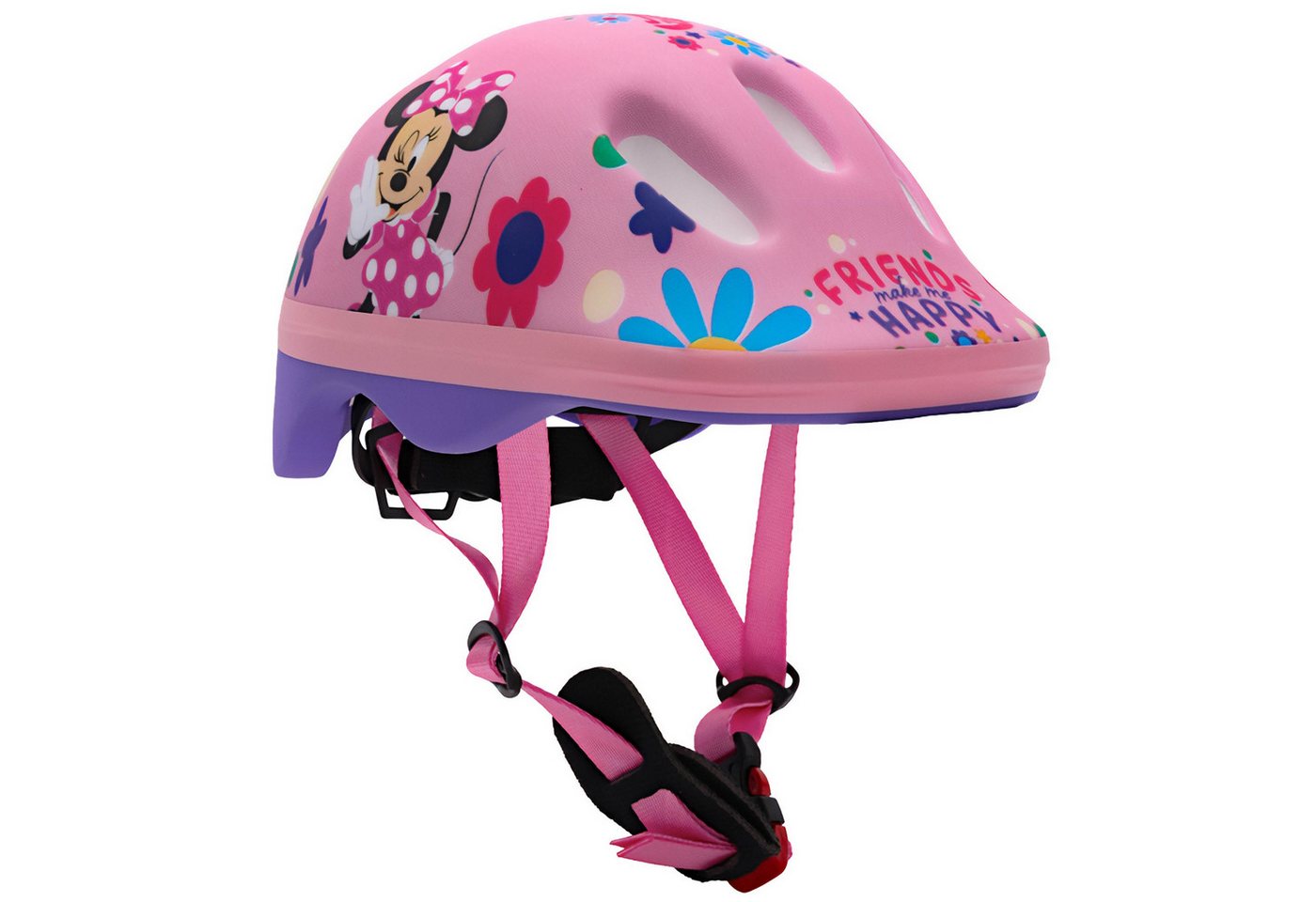 Disney Minnie Mouse Kinderfahrradhelm DISNEY Minnie Mouse Kinder Fahrradhelm, verstellbar, 44–48 cm