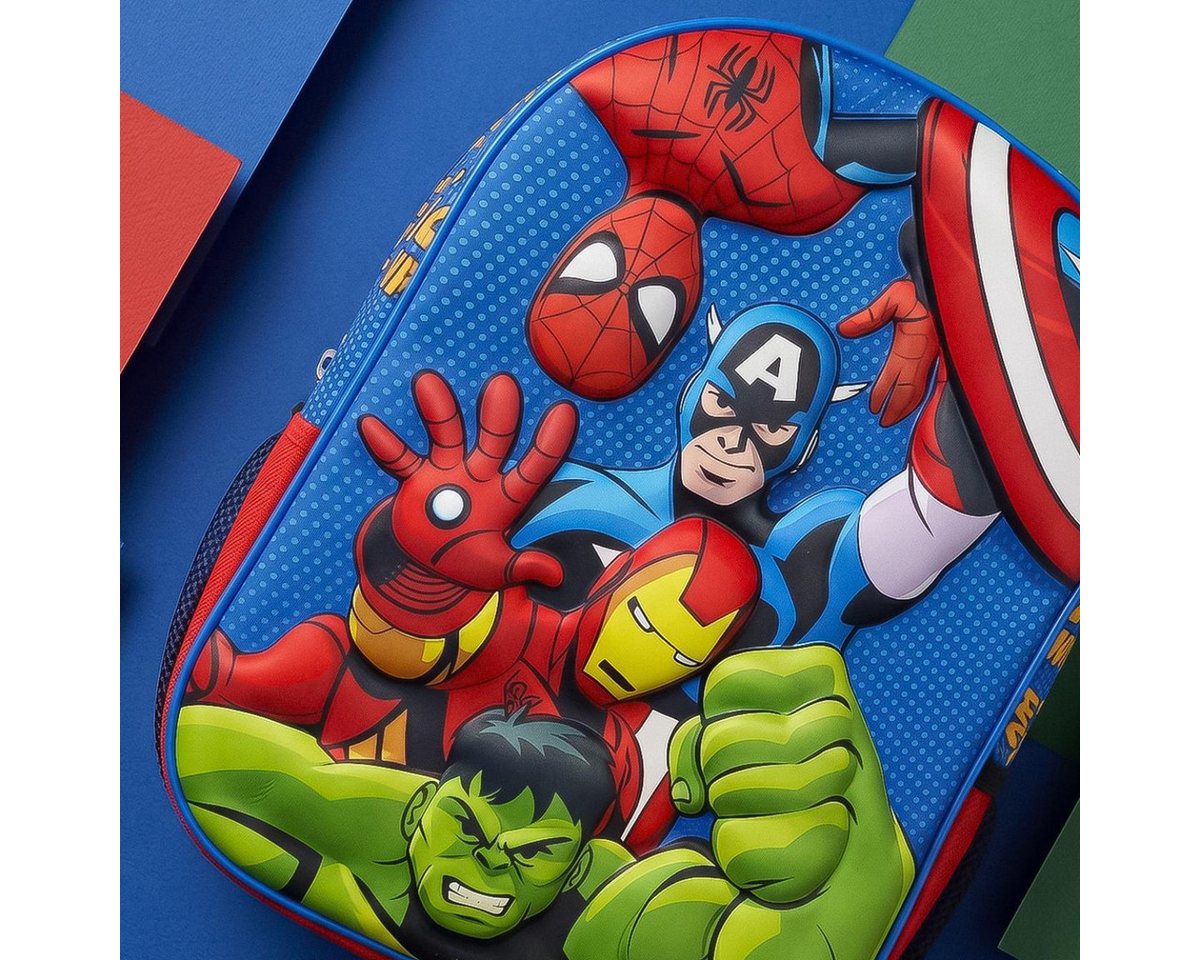 The AVENGERS Kinderrucksack 3D für Kleinkinder leichter Rucksack für Alltag und Ausflüge Bild 2