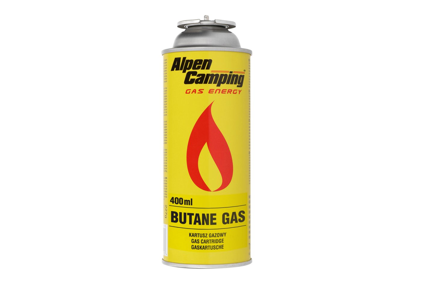 Alpen Camping Gaskartusche 227g Butan MSF-1a 400 ml für, 24 St. Bild 2