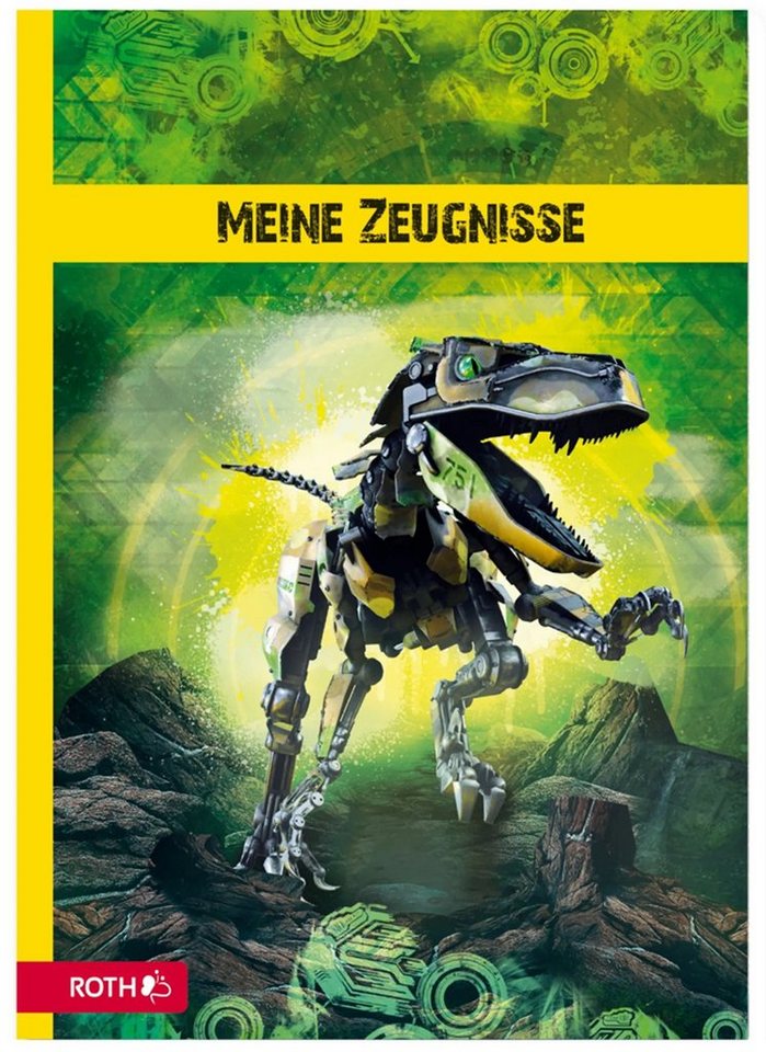 Roth Ideen Organisationsmappe ROTH Zeugnismappe "Robo-Rex", DIN A4 Bild 2