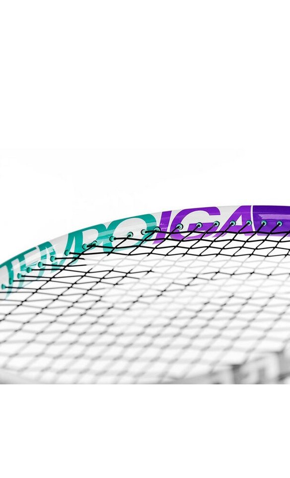 Tecnifibre Tennisschläger Tempo Iga 23in/200g (6-9 Jahre) 2025 weiss/violett - besaitet