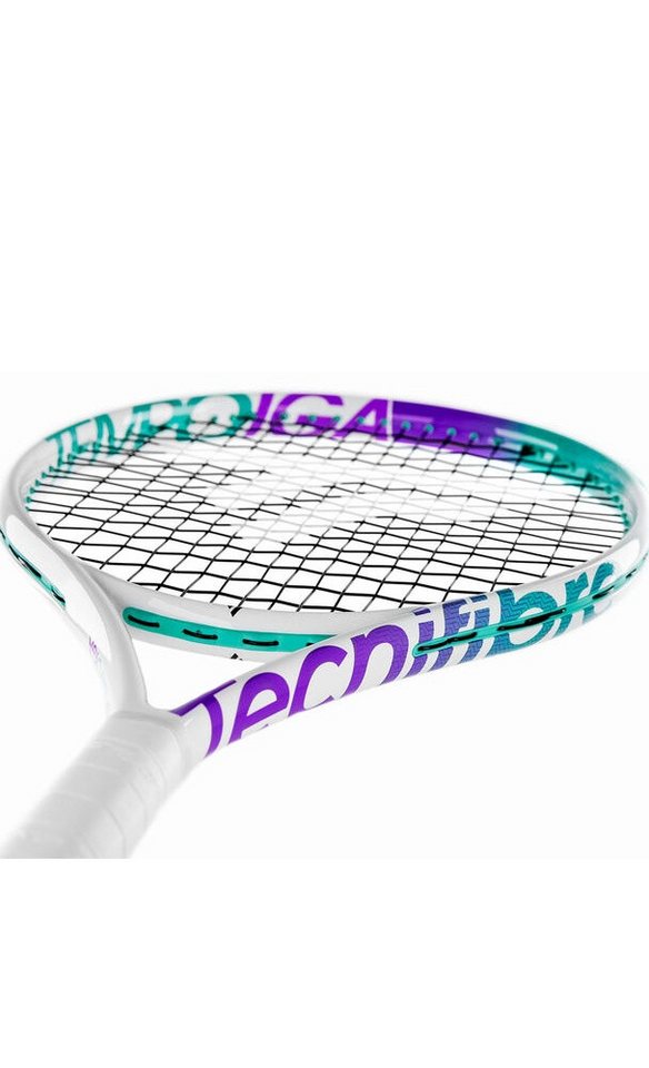 Tecnifibre Tennisschläger Tempo Iga 23in/200g (6-9 Jahre) 2025 weiss/violett - besaitet Bild 2