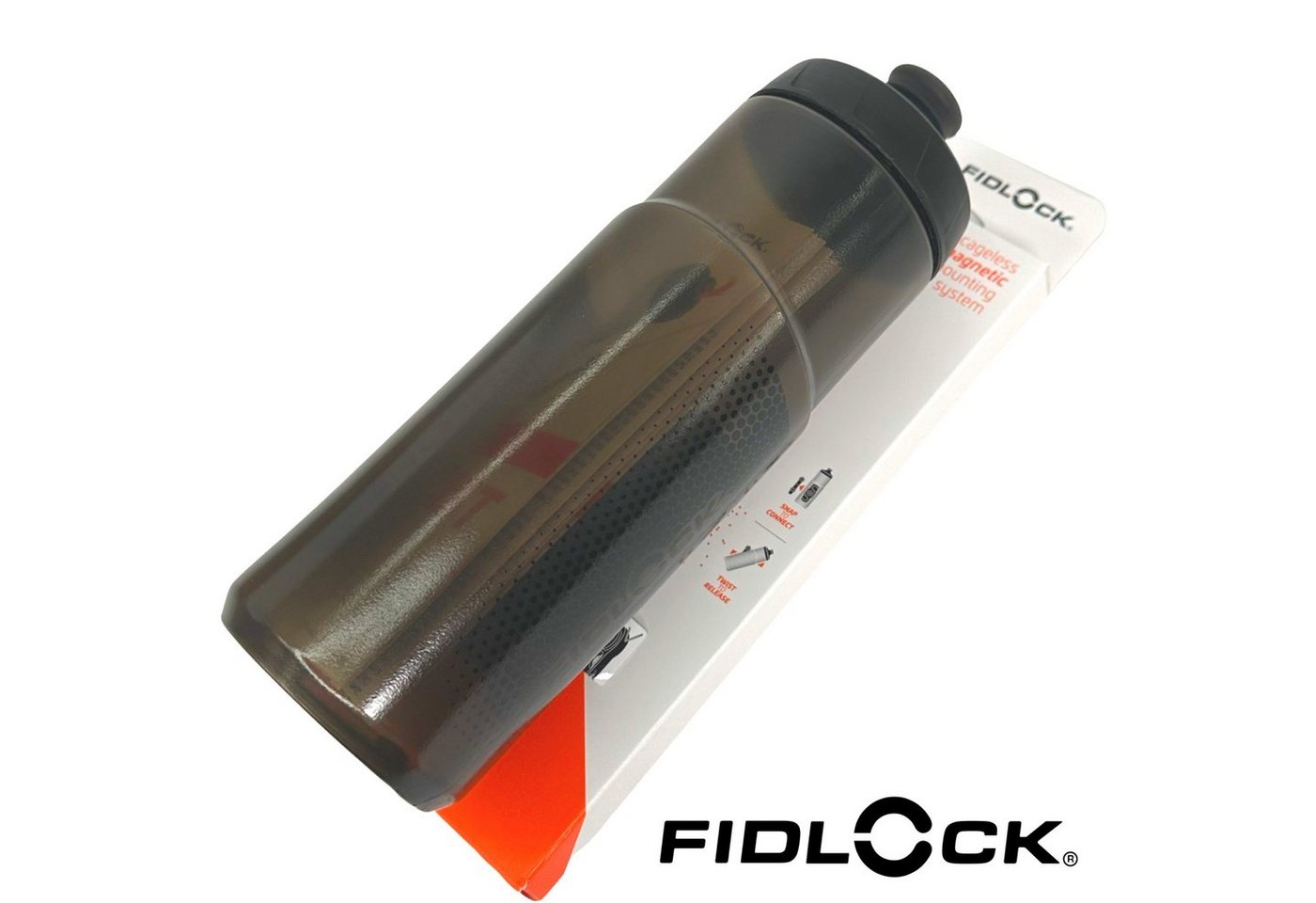 Fidlock Fahrrad-Flaschenhalter Fidlock Trinkflasche 600ml Komplettset Standardrahmen M5 Befestigung Bild 2