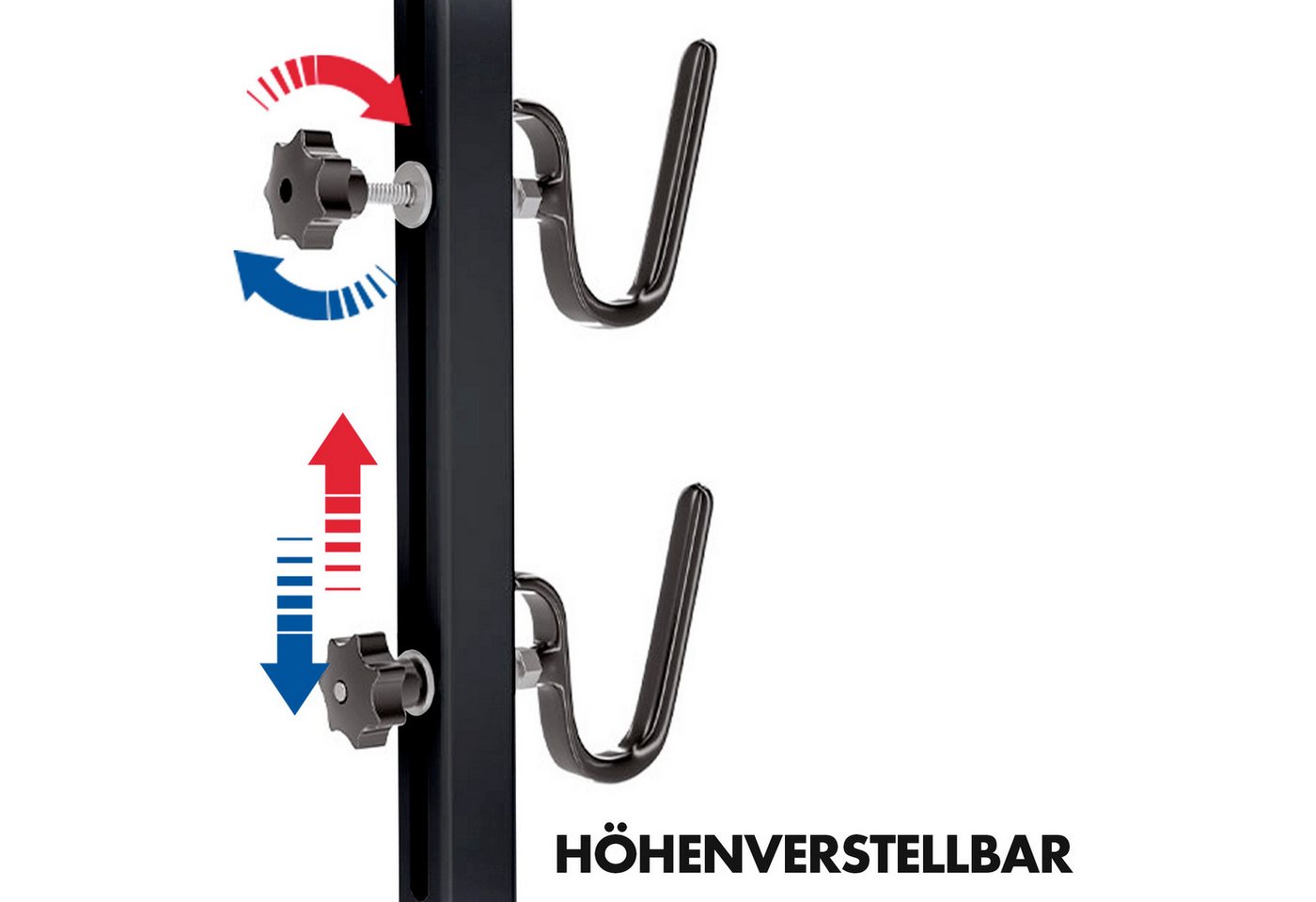 Kubus Fahrradständer Sidius, Robuster und Anpassbarer Fahrrad-Parkständer, Stabiler Halt Bild 2