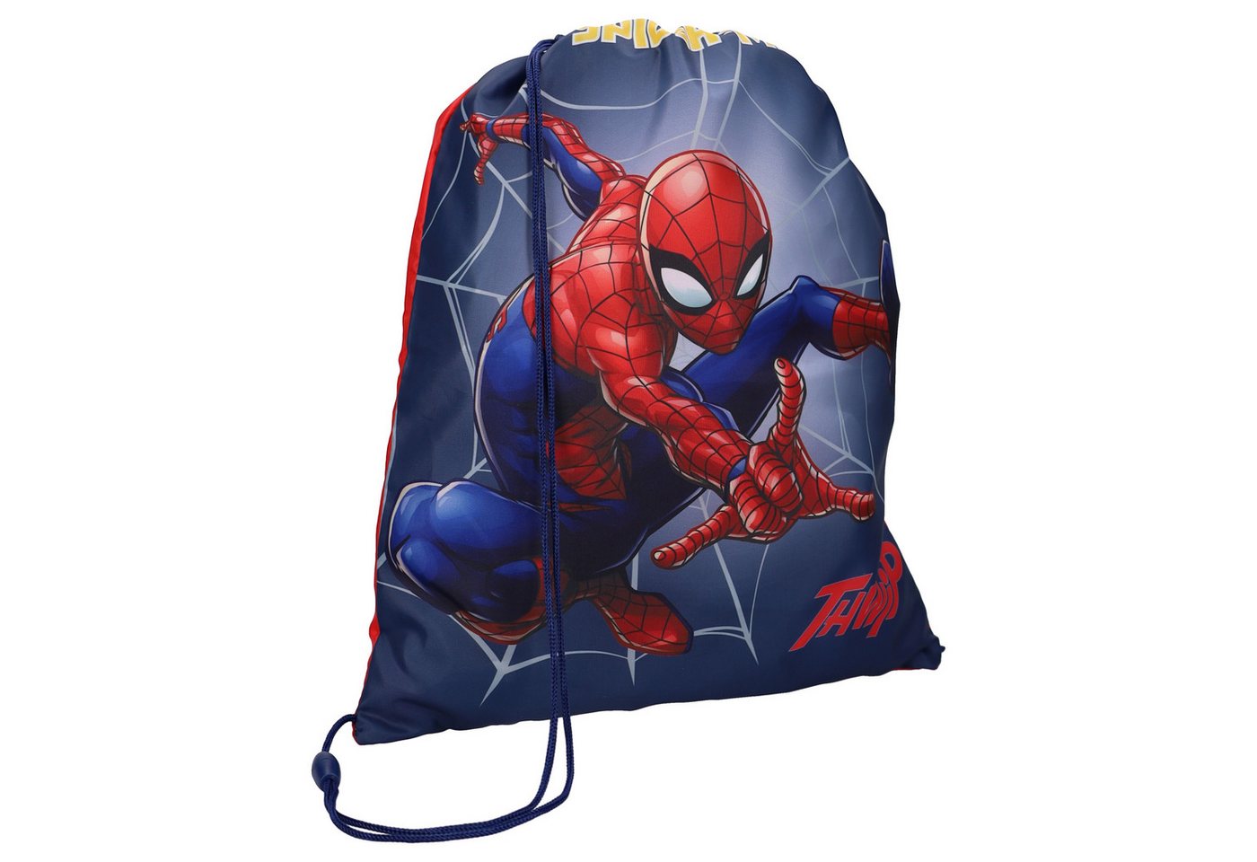 MARVEL Turnbeutel Spider-Man Turnbeutel Web Warriors für Schule und Sport