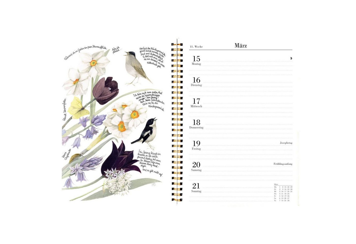 Jahresplaner Naturkalender 2027 Bild 2