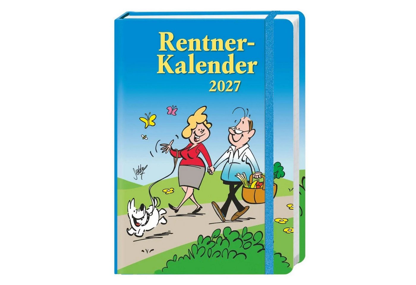 HEYE Taschenkalender Rentner Kalenderbuch A6 2027 Bild 5