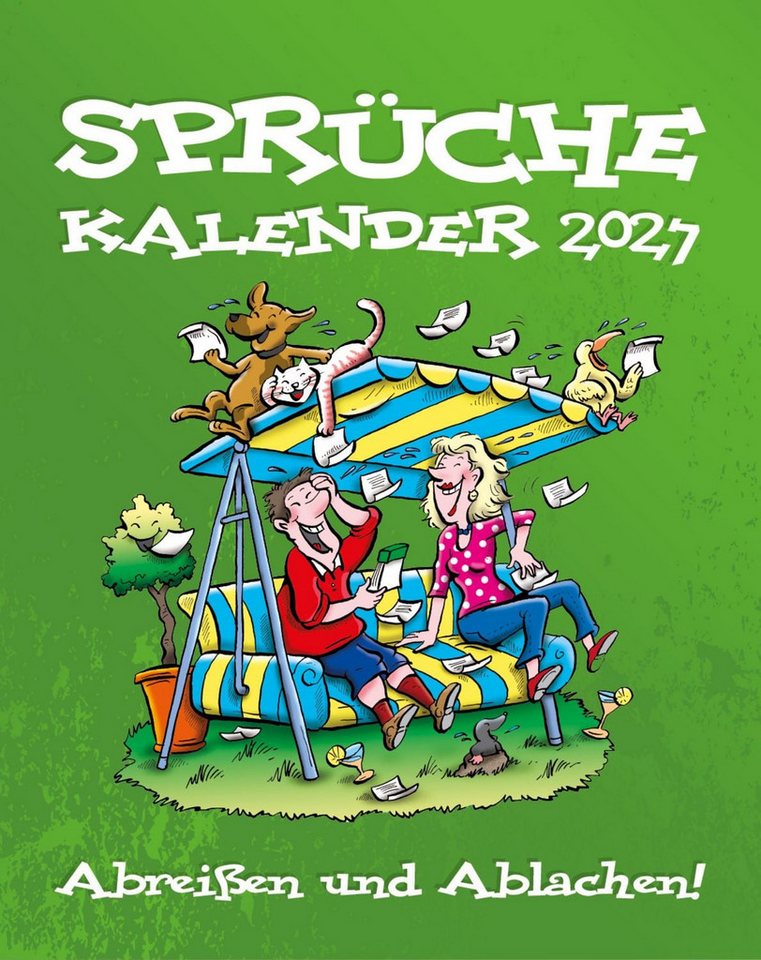 Tischkalender Sprüche Abreißkalender 2027