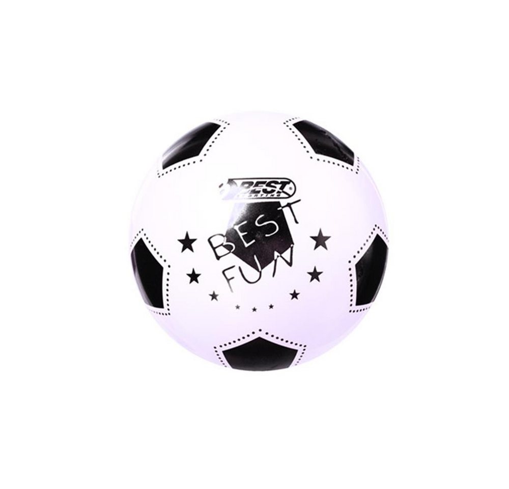 Best Sporting Spielball PVC Ball FUN Kinder-Spielball 22 cm aus robustem PVC (Kinder-Spielball, 1 x Best Sporting PVC Ball FUN, ungepumpt), Leicht, robust, wetterfest, vielseitig, ungepumpt geliefert