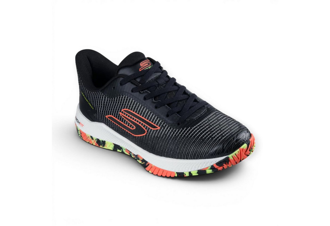 Skechers Viper Court Pro 2.0 Allcourt schwarz/bunt Herren Tennisschuh Bild 4