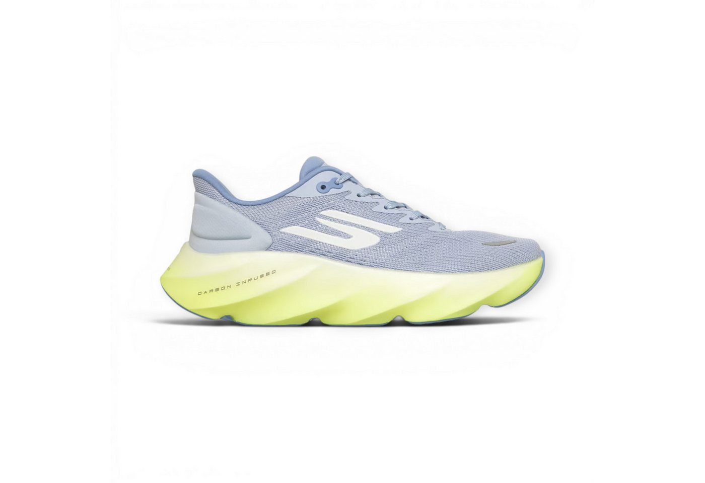 Skechers Aero Burst grau/gelb Damen Laufschuh
