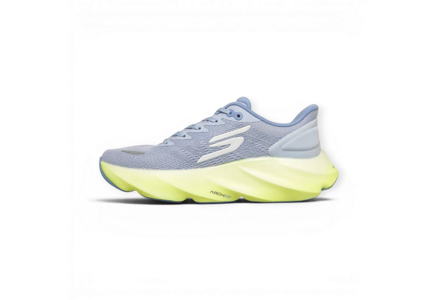 Skechers Aero Burst grau/gelb Damen Laufschuh Bild 2