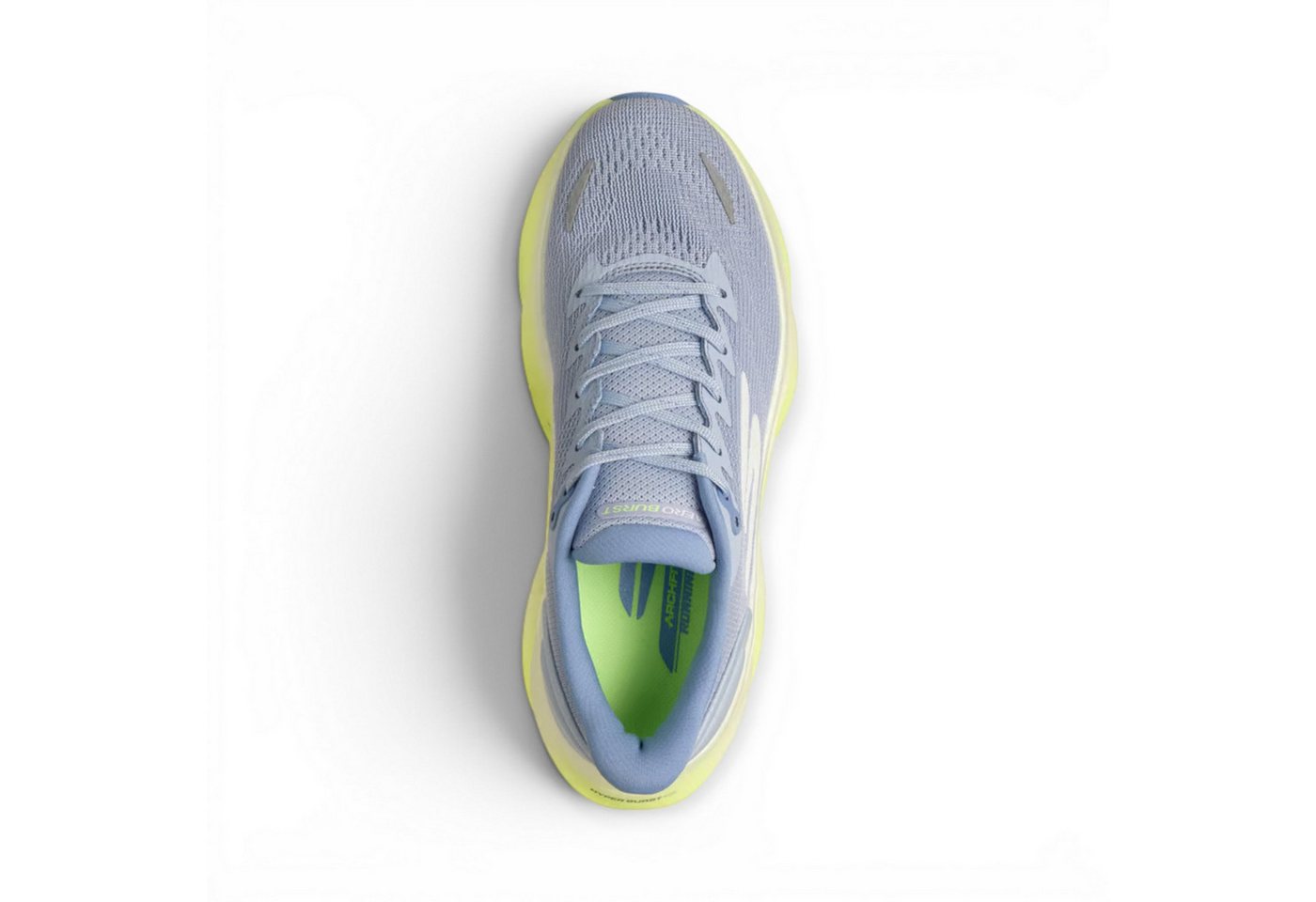 Skechers Aero Burst grau/gelb Damen Laufschuh Bild 4