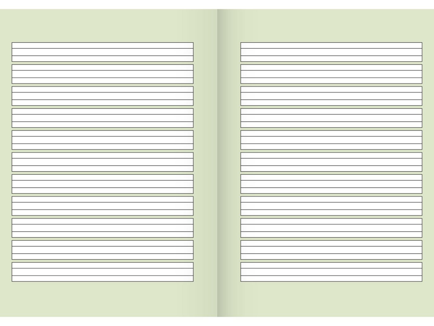 Baier & Schneider Schulheft Schulheft A5 Lineatur 1 16 Blatt mehrfarbig Bild 2