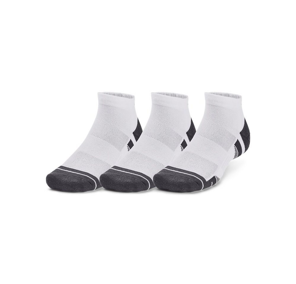 Under Armour® Sportsocken Under Armour Performance Tech 3pk Low Socken Weiß Polyester Bild 2
