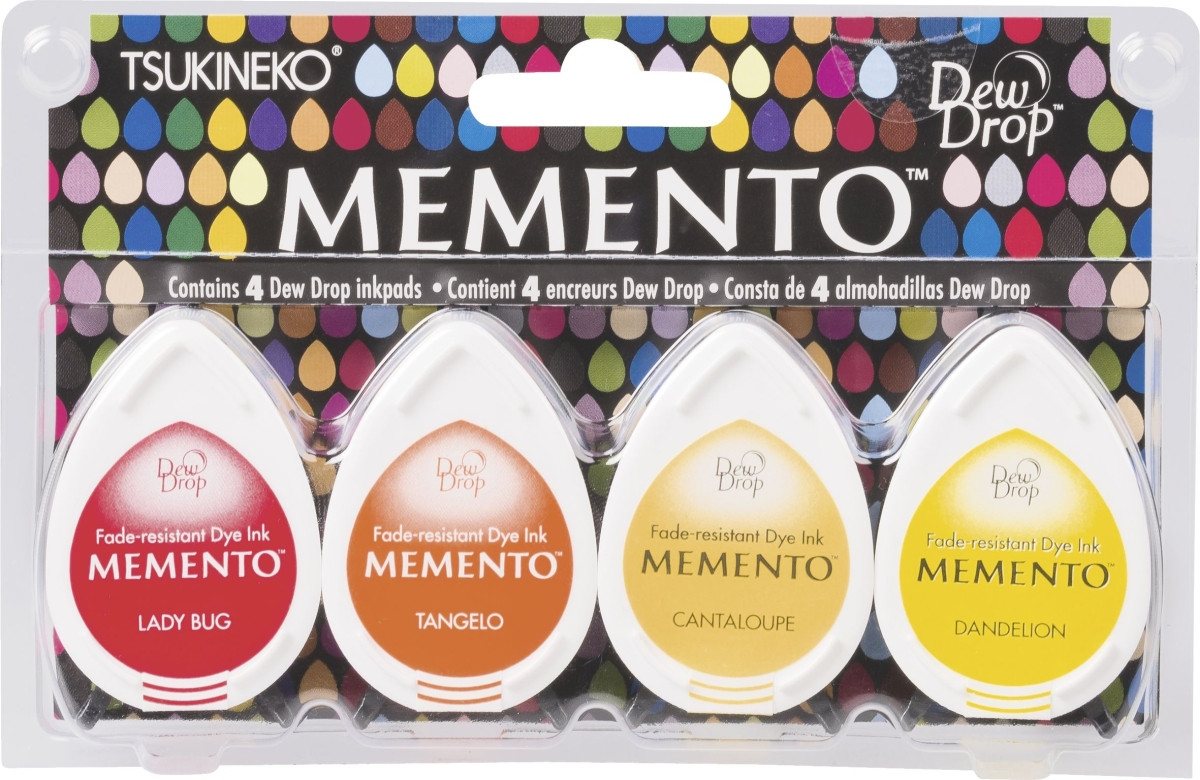 Knorr Prandell Stempel Stempelkissenset Memento Dew Drop Camp Fire Bild 4
