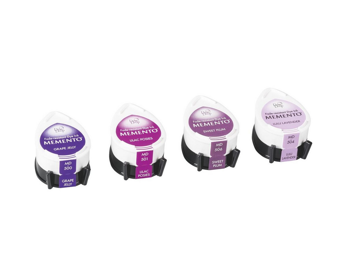 Knorr Prandell Stempel Stempelkissenset Memento Dew Drop Juicy Purples Bild 2