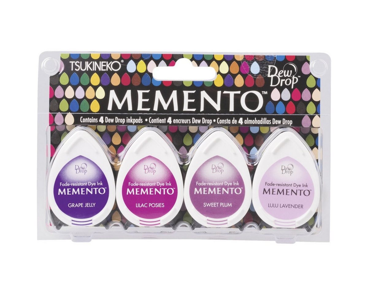 Knorr Prandell Stempel Stempelkissenset Memento Dew Drop Juicy Purples Bild 4