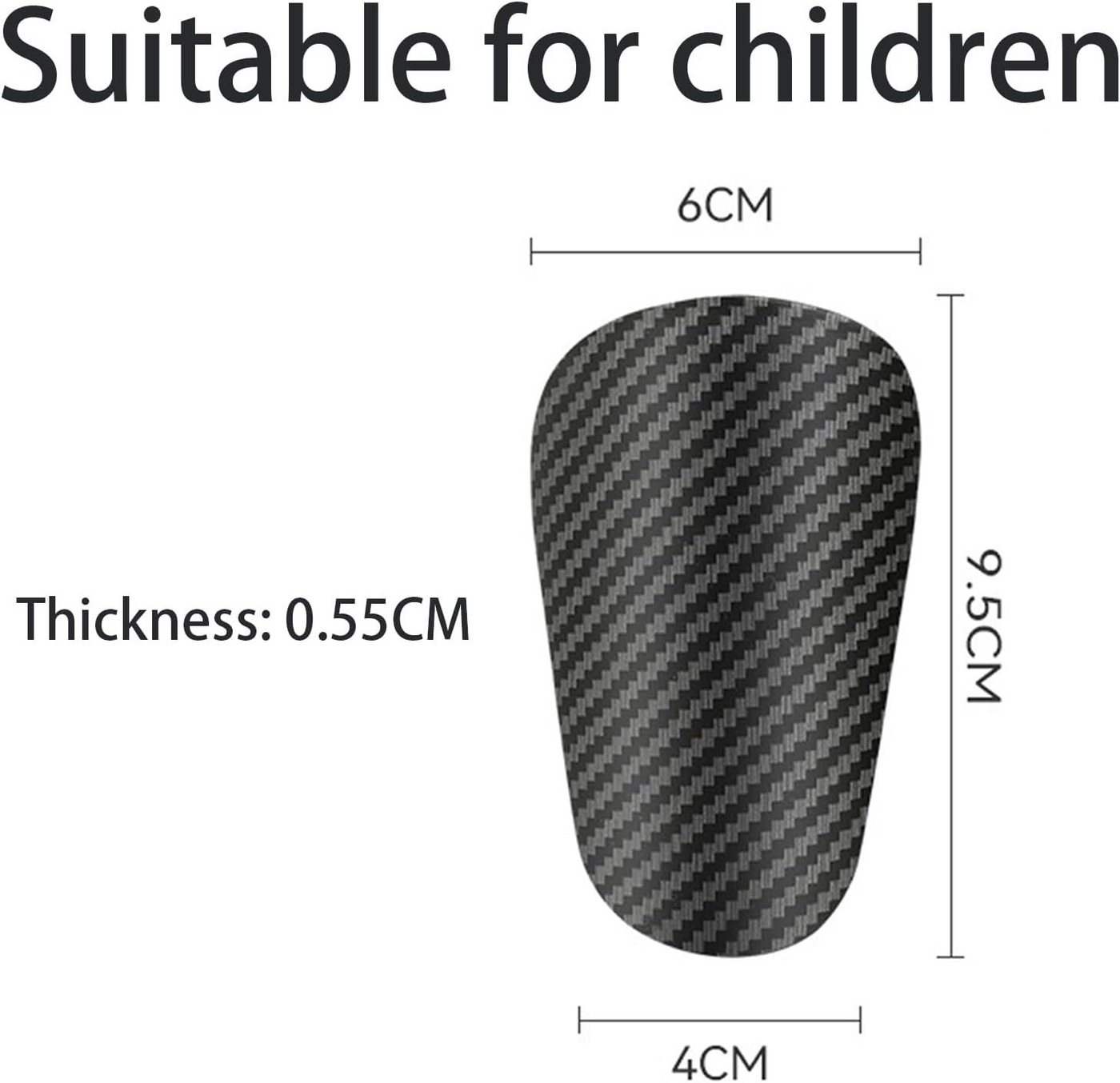 FELIXLEO Schienbeinschonerhalter 2 Stk Fussball Schienbeinschoner kleine Shin Pads Set Bild 3