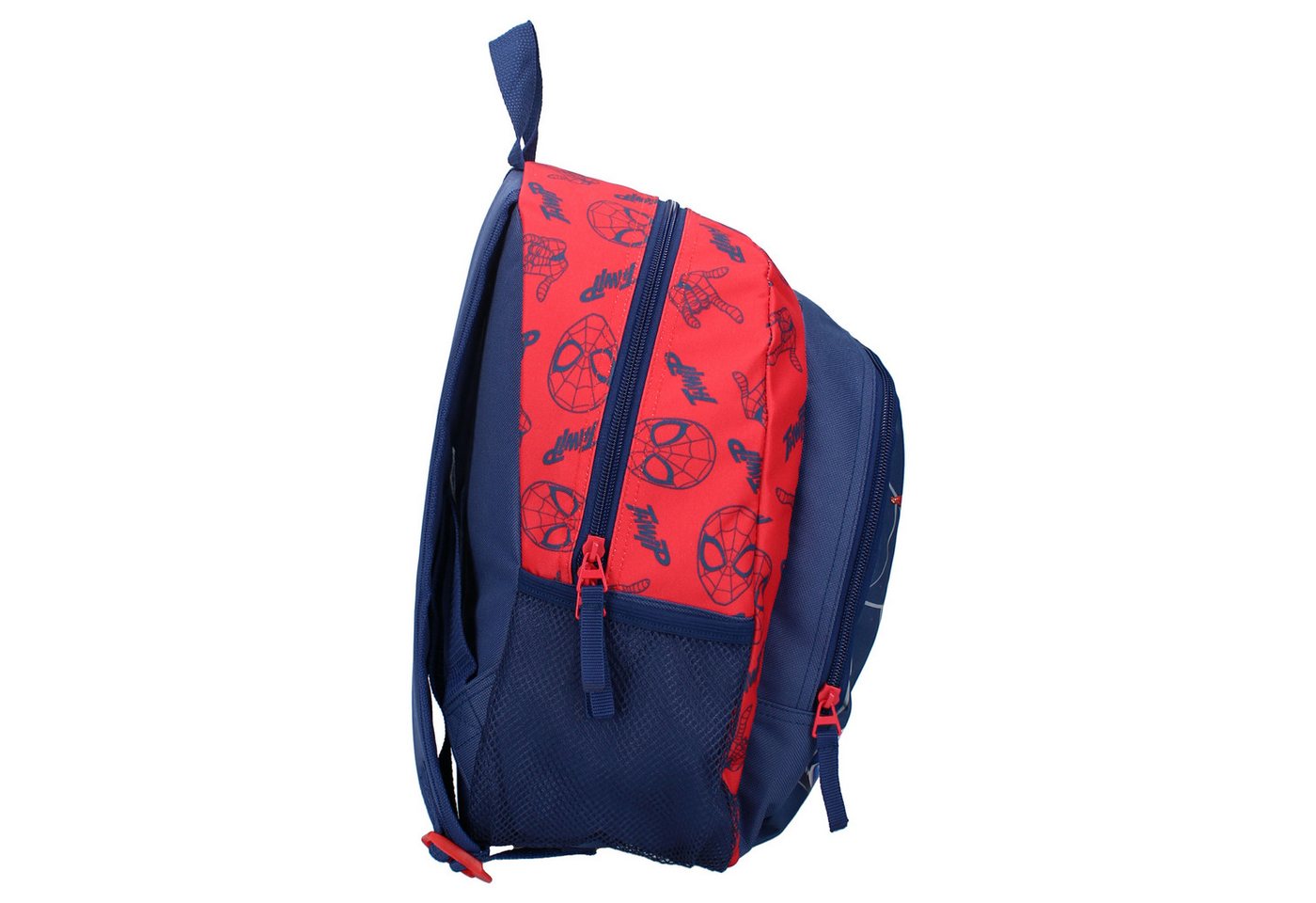 Spiderman Kinderrucksack Web Warriors 35 cm Schulrucksack mit vier Fächern
