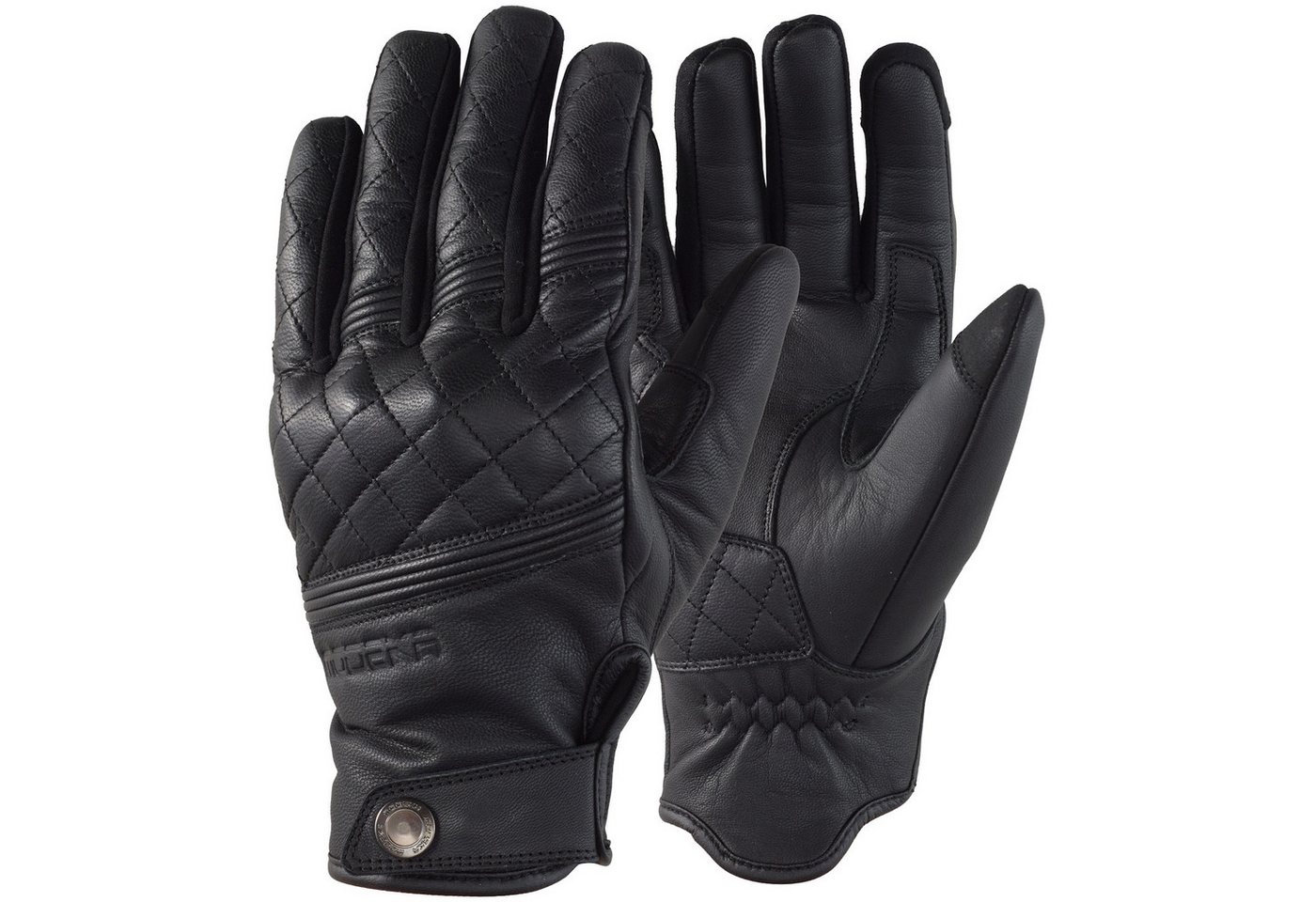 Modeka Motorradhandschuhe Modeka Celino Lederhandschuhe schwarz motorradhandschuhe für herren
