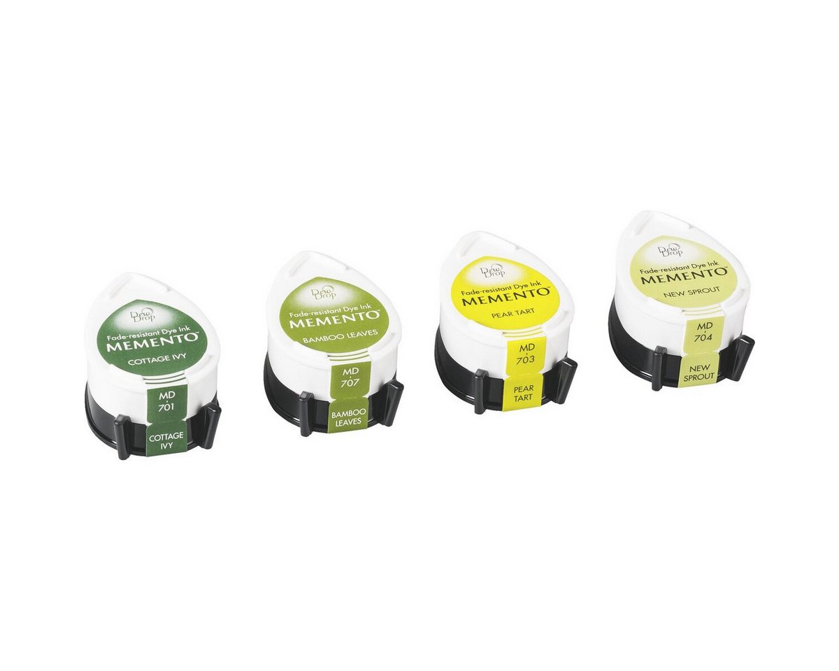 Knorr Prandell Stempel Stempelkissenset Memento Dew Drop Greenhouse